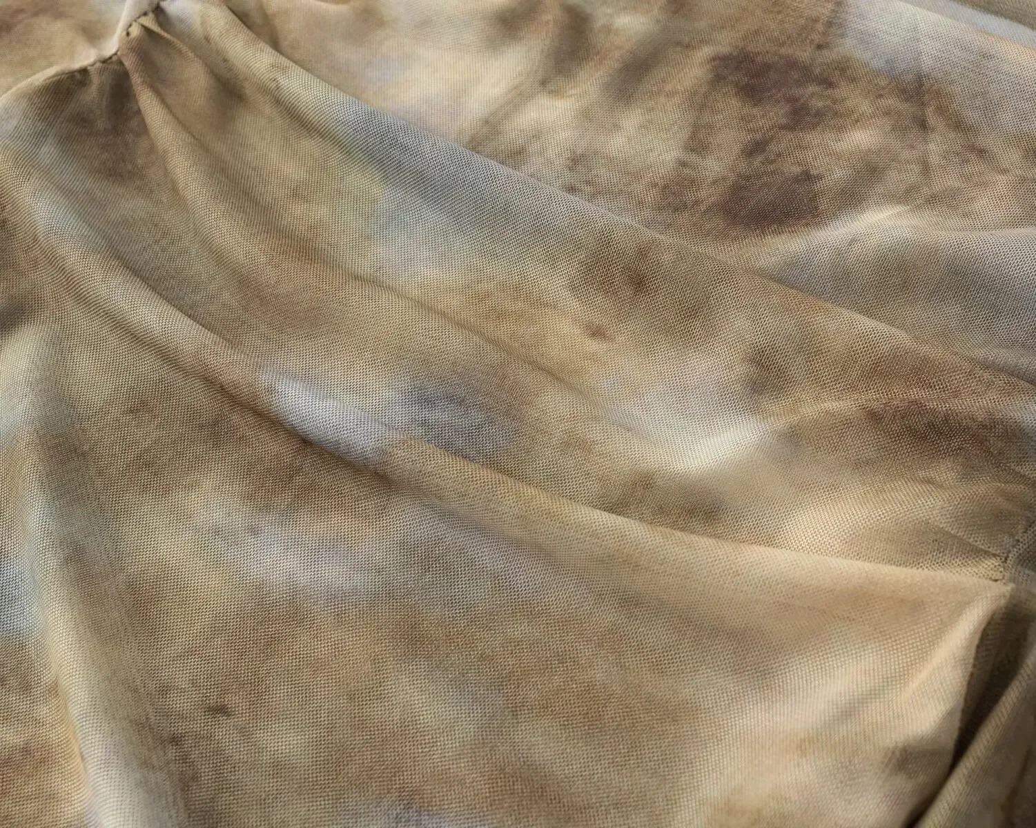 2025 Sexy Tie-Dye Print Ruched - Embroidery Shirt บทวิจารณ์และราคา