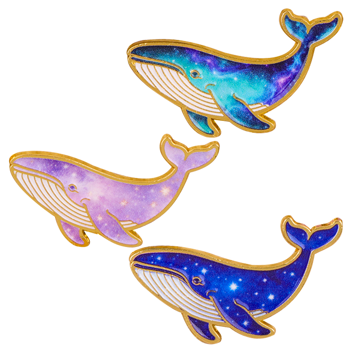 Colorful Humpback Whale Enamel - Embroidery Whale บทวิจารณ์และราคา
