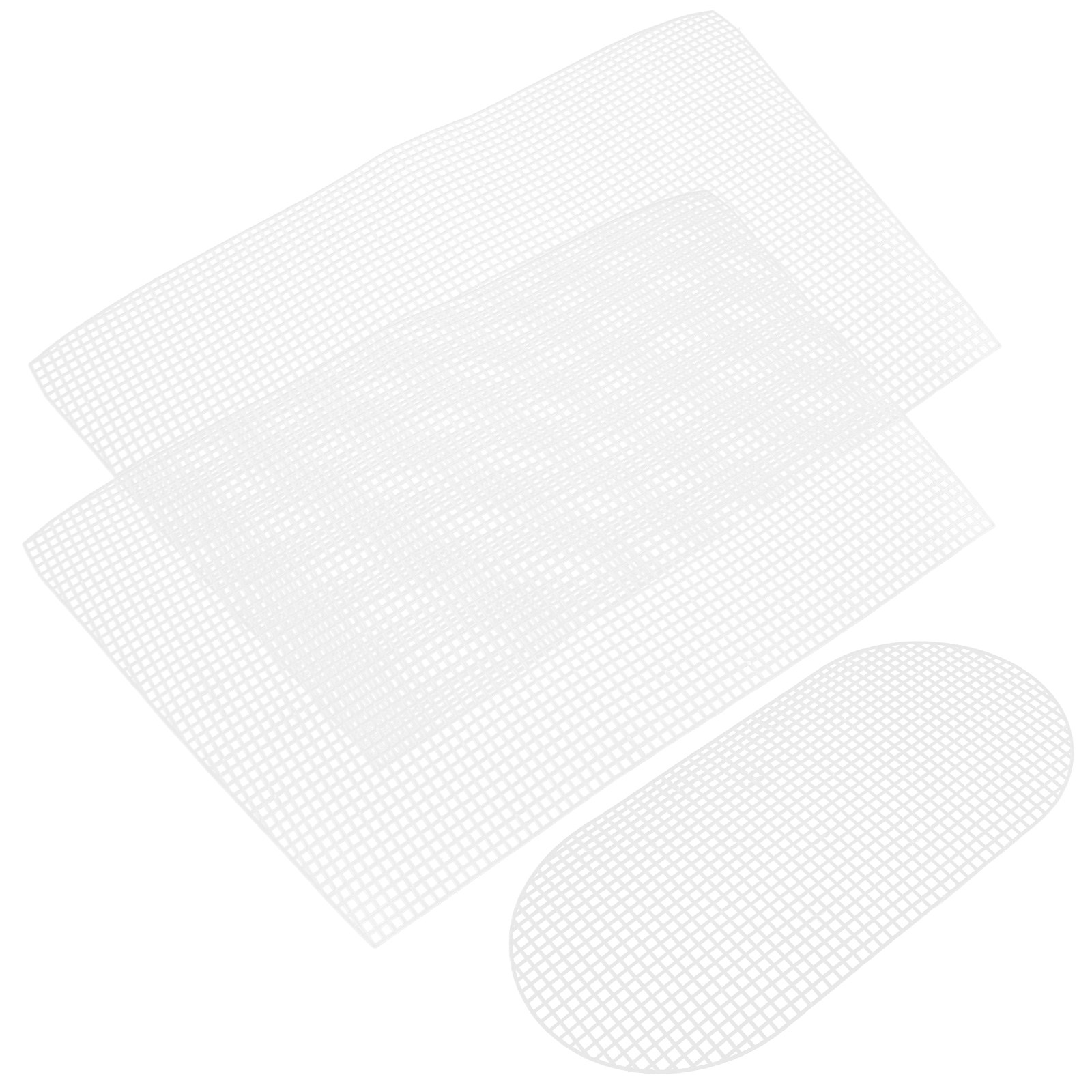 1Set DIY Bag Mesh Sheets Plast - Embroidery Canvas บทวิจารณ์และราคา