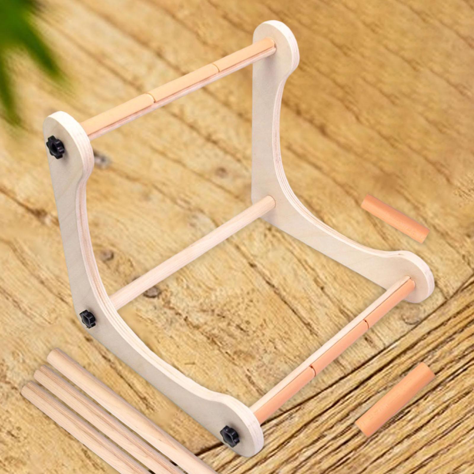 Wooden Embroidery Hoop Stand A - Embroidery Hoop Stand บทวิจารณ์และราคา