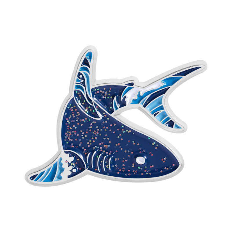 Cartoon marine creatures Ename - Embroidery Whale บทวิจารณ์และราคา