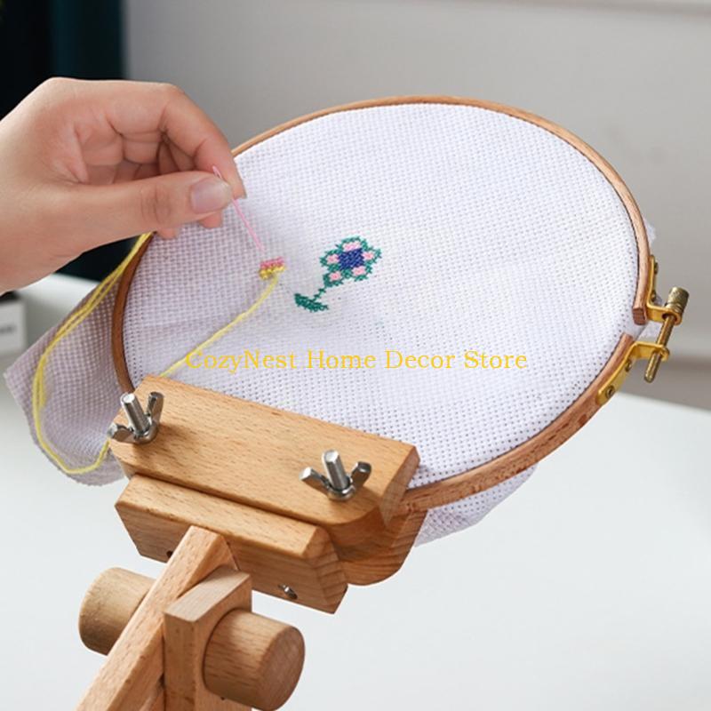 92MF Hands Embroidery Hoop Sta - Embroidery Hoop Stand บทวิจารณ์และราคา