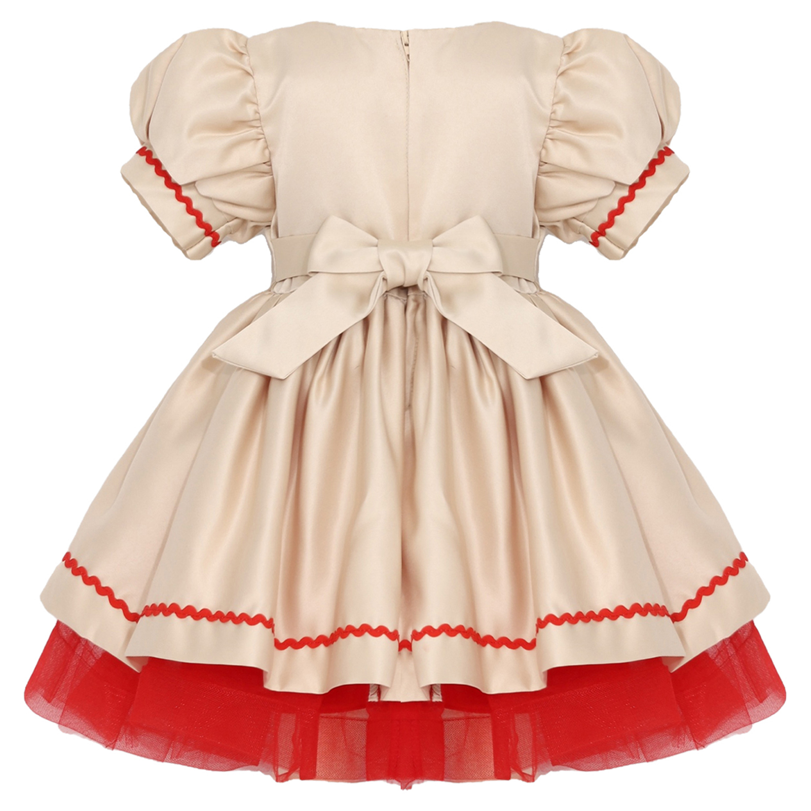 Kids Girls Christmas Santa Dre - Embroidery Dress บทวิจารณ์และราคา