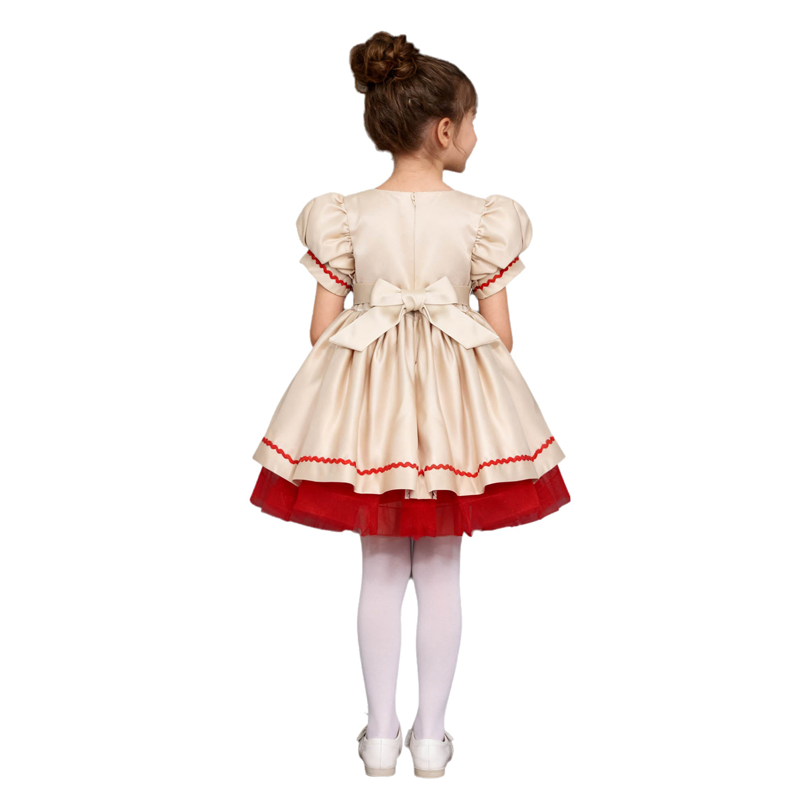 Kids Girls Christmas Santa Dre - Embroidery Dress บทวิจารณ์และราคา