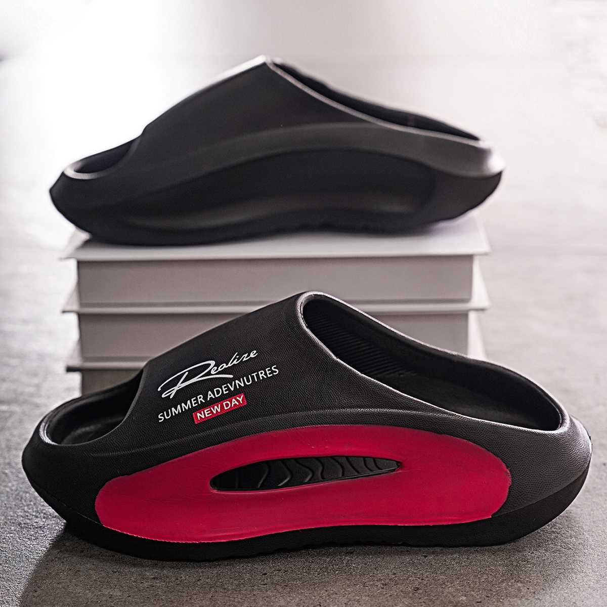 Unisex Casual Four Seasons Sli - Embroidery Flat Shoes บทวิจารณ์และราคา
