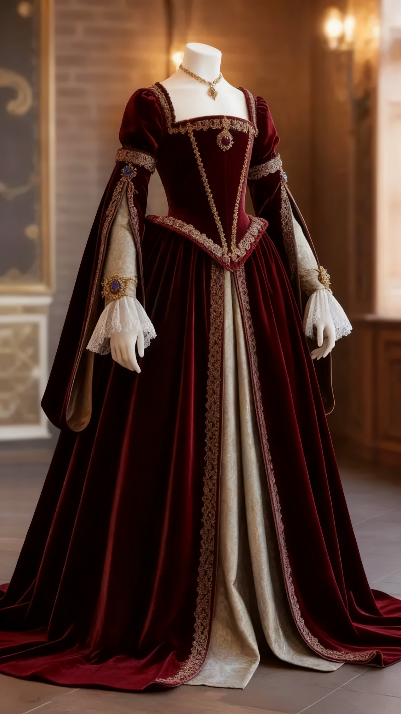 Vintage Duchess Purple Prom Go - Embroidery Dress บทวิจารณ์และราคา