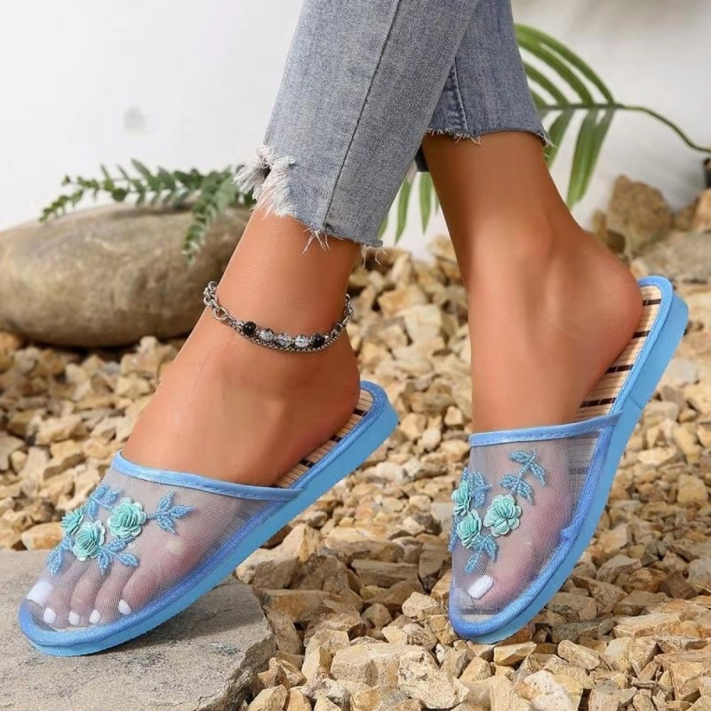 Fashion Flower Embroidery Mesh - Embroidery Flower บทวิจารณ์และราคา