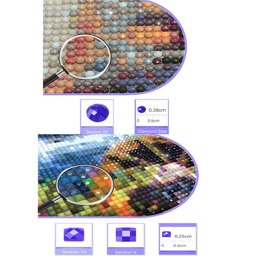 5pcs Diamond Painting Islamic  - Embroidery Hd Images บทวิจารณ์และราคา