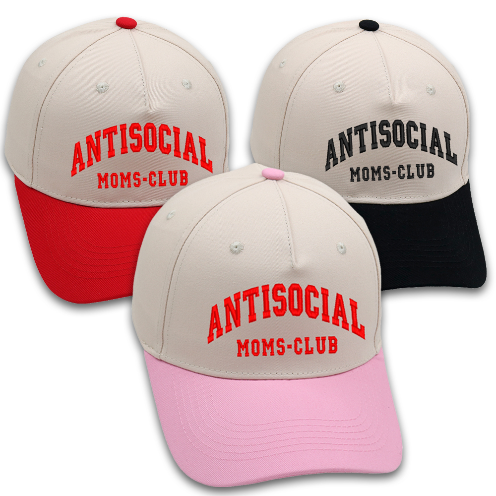 ANTISOCIAL MOMS CLUB Trucker H - Embroidery Letter M บทวิจารณ์และราคา