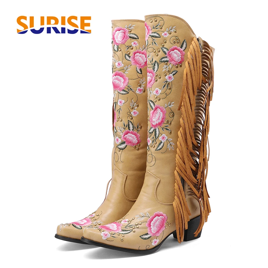Fashion Embroidery Flower West - Embroidery Flower บทวิจารณ์และราคา