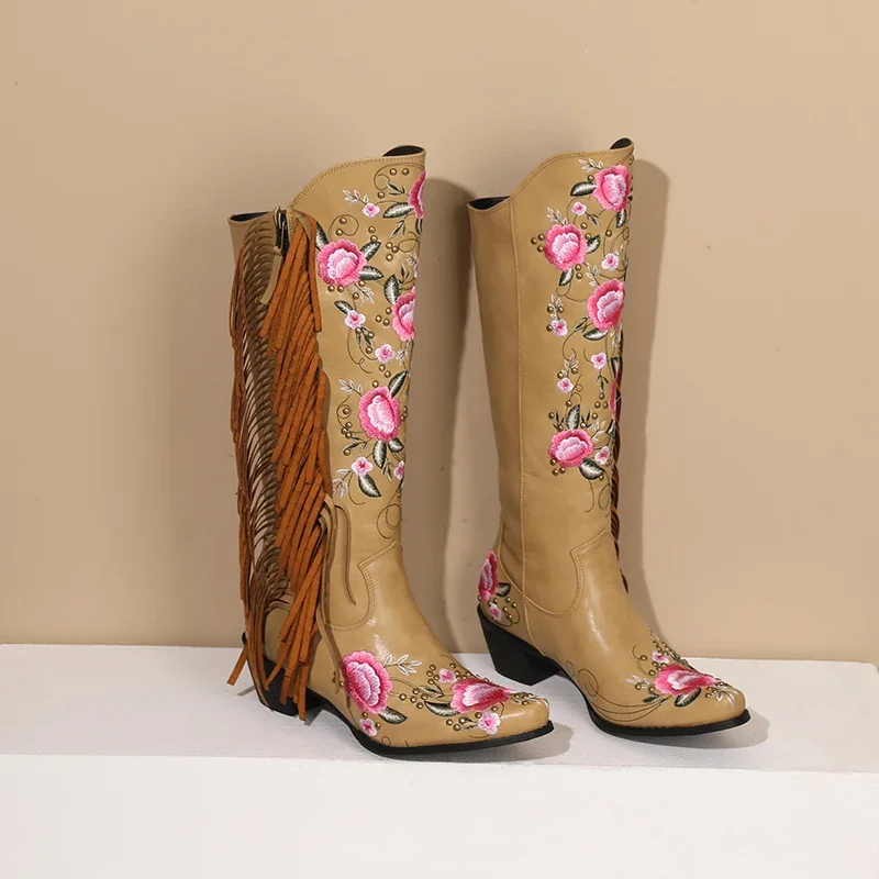 Fashion Embroidery Flower West - Embroidery Flower บทวิจารณ์และราคา