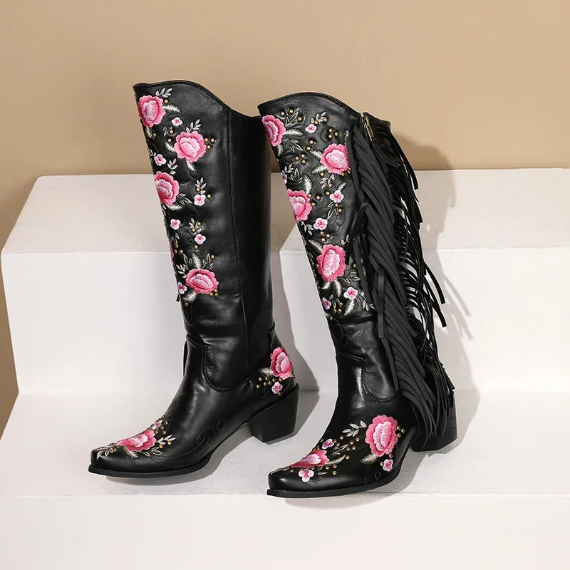 Fashion Embroidery Flower West - Embroidery Flower บทวิจารณ์และราคา