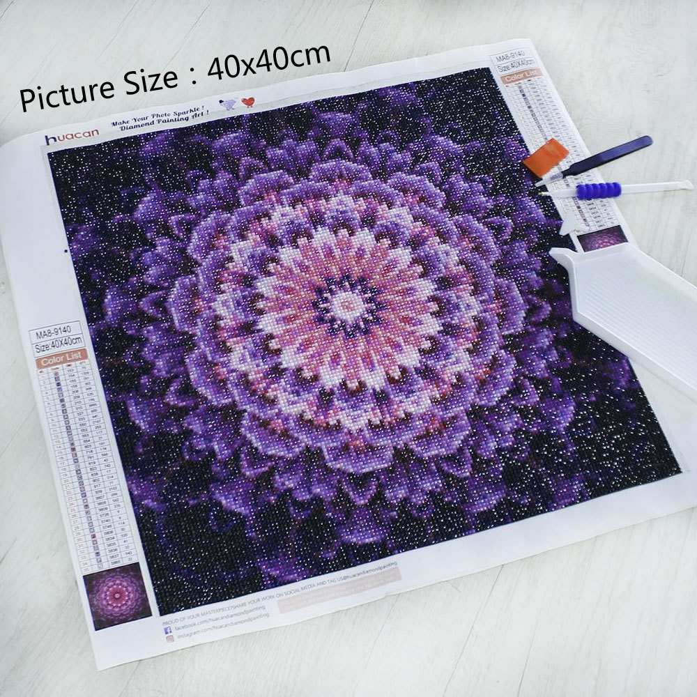 Frameless, 5d Diy Diamond Pain - Embroidery Flower บทวิจารณ์และราคา