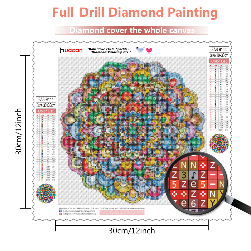 Frameless, 5d Diy Diamond Pain - Embroidery Flower บทวิจารณ์และราคา