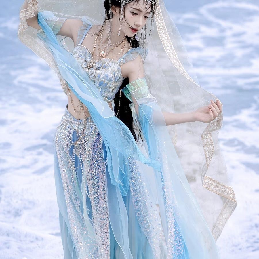 Modified Exotic Style Han Elem - Embroidery Dress บทวิจารณ์และราคา