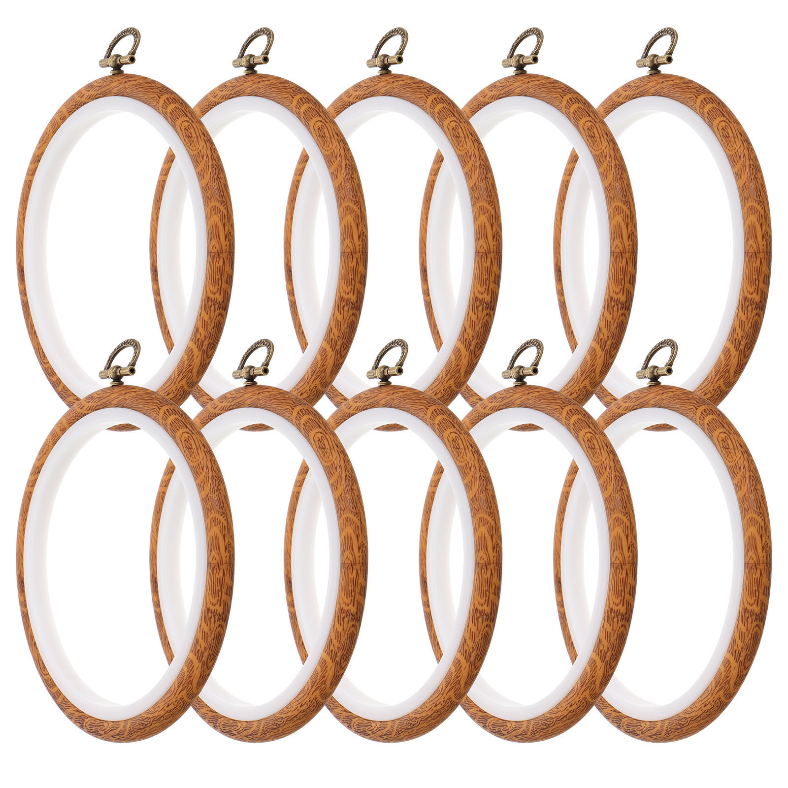 10Pcs Embroidery Hoops Cross S - Embroidery Hoop Stand บทวิจารณ์และราคา