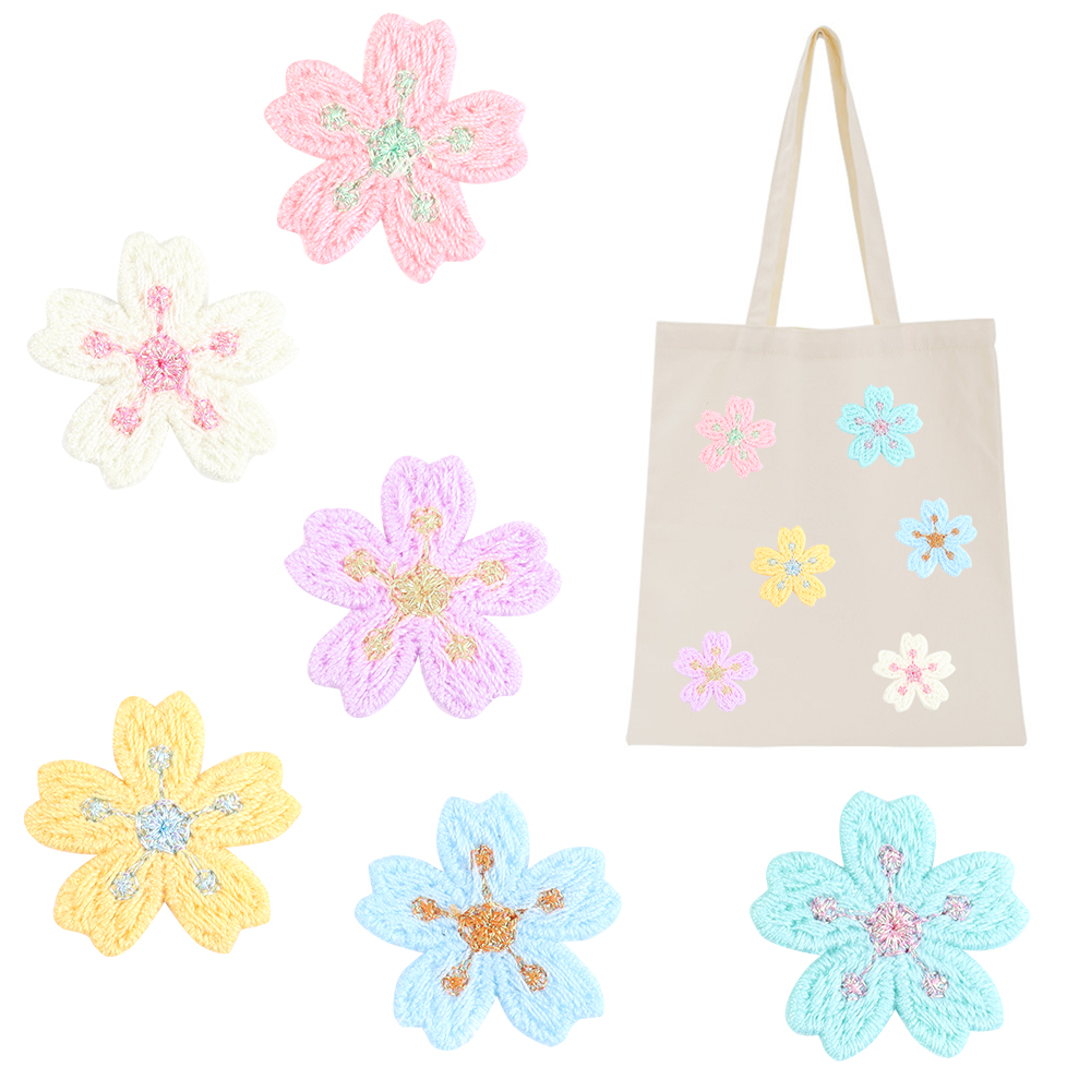 20pcs/lot Colorful 2.4cm Embro - Embroidery Flower บทวิจารณ์และราคา