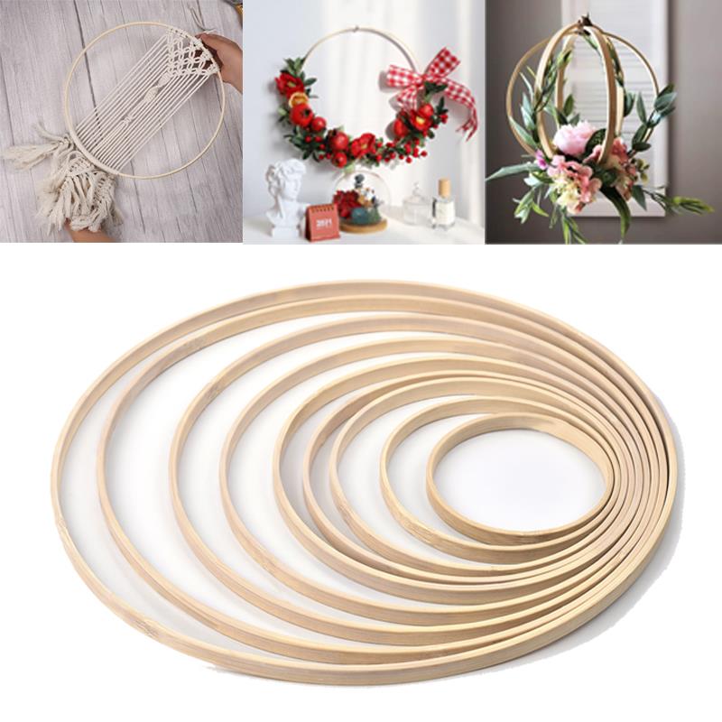 1/5Pcs 8-33cm Wooden DIY Handm - Embroidery Hoop Stand บทวิจารณ์และราคา